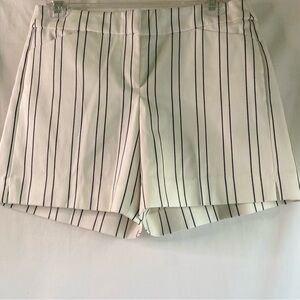 White House Black Market Striped Women's Short Shorts